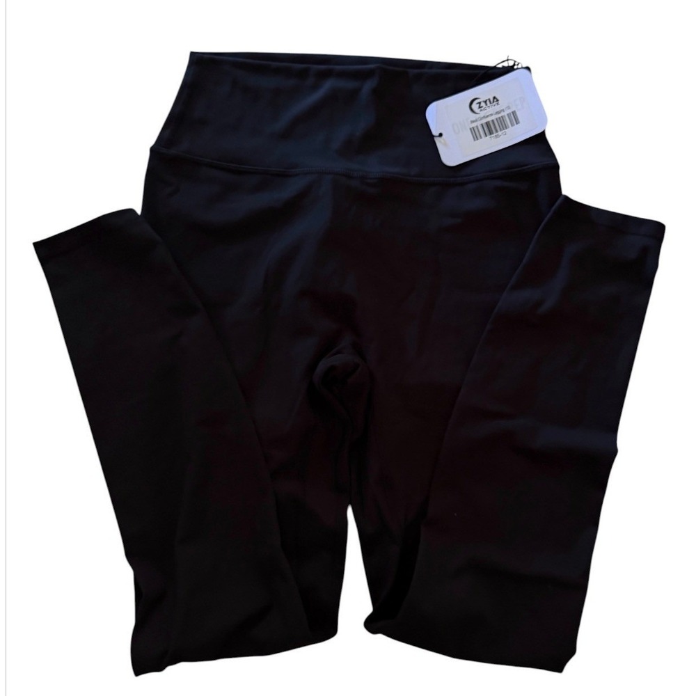 Zyia Active NWT Confluence Legging Womens 12 Black New High Waisted Activewear